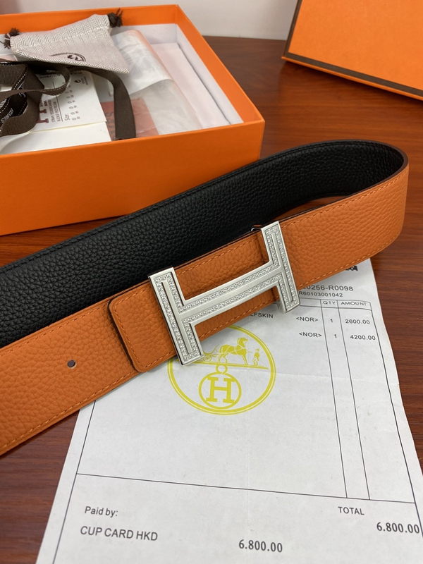 エルメス激安ベルト細部ディテール